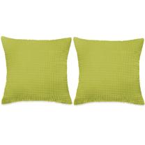 Dekoratīvs spilvens VLX Cushion Set, zaļa krās., 60 cm x 60 cm, 2 gab.