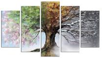Sienos dekoracija Wallity 5DMDF-6, 110 cm x 60 cm