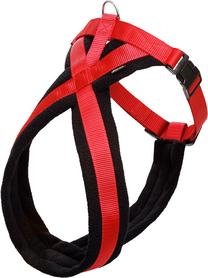 Petnešos šunims Karlie Art Sportiv Plus Cross, raudona sp., 520 - 600 mm x 25 mm, XS