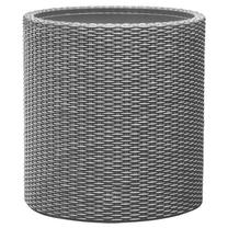 Gėlių vazonas Keter, plastikinis, Ø 28 cm, pilka sp.
