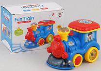 Lavinimo žaislas, traukinys Tommy Toys, įvairių spalvų
