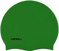 Шапочка для плавания Crowell Mono Breeze, зеленый цв.