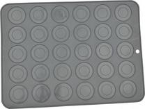 Silikoninis virtuvės kilimėlis, makarunams gaminti Brunbeste 1098, pilka sp., 29 cm x 22 cm