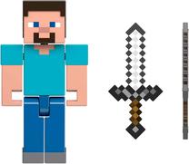 Фигурка-игрушка Mattel Minecraft Steve HMB17, 8.2 см, многоцветный