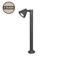 Vabalt seisev välisvalgusti Domoletti Robby YZ19193-H, 35W, GU10, IP44, must v., 10 cm x 100 cm