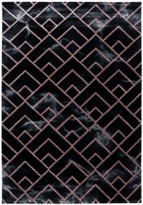 Ковер комнатные Ayyildiz Naxos Marble, черный цв./бронзовый цв., 150 см x 80 см