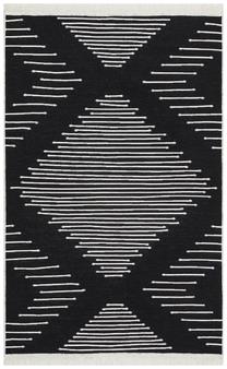 Paklājs Conceptum Hypnose Ar 15 271EKH1114, balta krās./melna krās., 230 cm x 160 cm