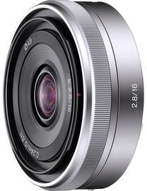 Objektīvs Sony E 16/2.8 Silver