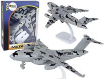 Žaislinis lėktuvas Lean Toys HW-605, pilka sp.