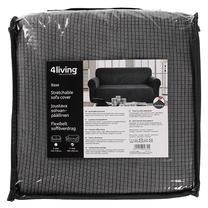 Gultas pārklājs 4Living Stretchable Sofa Cover 063384, pelēka krās., 182 cm x 233 cm
