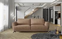 Sofa Megis Texas 26, smėlio ruda sp., 95 x 250 cm x 90 cm