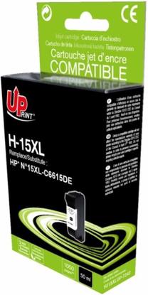 Rašalinio spausdintuvo kasetė Uprint H-15B, juoda sp., 50 ml