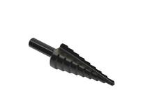 Pakopinis grąžtas Geko G38561, metalas/plienui/plastikas, hss-tialn, cilindrinis, 4-20 mm x 6.4 cm
