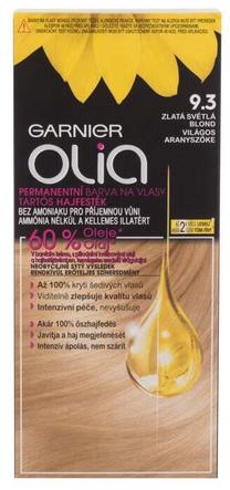 Matu krāsa Garnier Olia, golden light blonde krās., 9.3, 50 ml