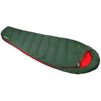 Miegmaišis High Peak Pak 600 Eco, raudona sp./žalia sp., 210 cm