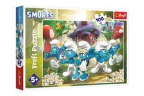Пазл Trefl The Smurfs 16487, 27.5 см x 41 см, 100 шт., многоцветный