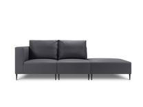 Lauko sofa Calme Jardin Fiji CAL_2SOR_102_F1_FIJI2, tamsiai pilka sp., dešininė, 92 cm x 259 cm x 93 cm