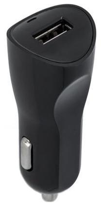 Automobilinis įkroviklis Setty, USB, juoda sp.