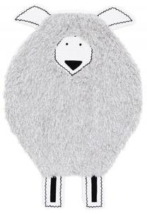 Ковер 4Living Sheep, белый цв., 60 см x 110 см