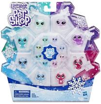 Комплект Hasbro Littlest Pet Shop, 16 шт., многоцветный