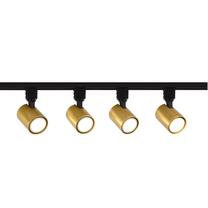 Valgusti kohtvalgusti Light Prestige Snow Set LP-737 GD SET, GU10, 4 x 50 W, must v. / kuldne v.