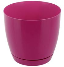 Gėlių vazonas 5906900713390, plastikinis, Ø 13 cm, įvairių spalvų/(spalva/dizainas parenkami atsitiktine tvarka)