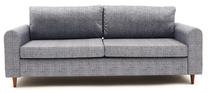 Sofa Hanah Home Salem 3-Seat, pilka sp., 211 x 83 cm x 86 cm