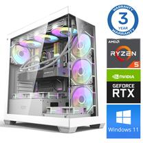 Stacionārs dators Intop RM76246WH AMD Ryzen 5 7500F, DDR5 32 GB, SSD+HDD 1 TB 4 TB, Nvidia GeForce RTX5060Ti 8 GB GDDR7, Windows 11 Home