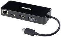 Adapteris Toshiba USB Type-C, HDMI / VGA / USB 3.0 / RJ-45