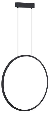 Valgusti rippuv Milagro Saturno ML8854, LED, 4000 °K x 28 W, valge v. / must v., 6 x 80 cm