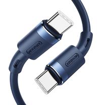 Kabelis Joyroom S-1230N9, 2 x USB Type C, 120 cm, mėlyna sp.