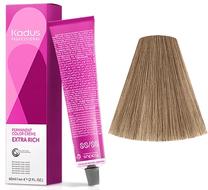 Kраска для волос Kadus Professional Permanent Color, medium blond ash brown цв., 7/17, 60 мл