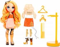 Кукла MGA Rainbow High Poppy Rowan 569640, 29 см, желтый цв.