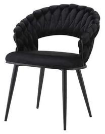 Kėdžių rinkinys Kayoom Finesse 125, matinė, juoda sp., 61 cm x 61 cm x 82 cm, 2 vnt.
