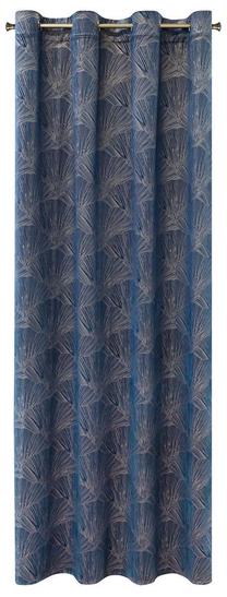 Naktinė užuolaida ZKEF-04, tamsiai mėlyna sp., 140 cm x 250 cm
