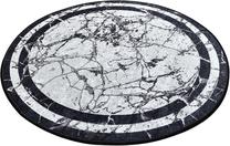 Vonios grindų kilimėlis Foutastic Marmor 359CHL4282, įvairių spalvų, 100 cm x 100 cm, Ø 100 cm