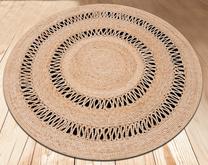 Kilimas Conceptum Hypnose Jute 287CHL2418, smėlio sp., 140 cm x 140 cm