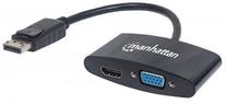 Adapteris Manhattan Displayport, HDMI / VGA, 0.16 m