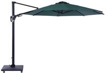 Sodo skėtis Patio Verano, 350 cm, antracito sp./žalia sp.