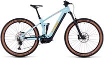 Elektrinis dviratis Cube Stereo Hybrid 140 HPC Race 625, 20", 29", 250 W, 16.7 Ah, oranžinė sp./žydra sp.