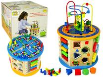 Развивающая игра Lean Toys Intelligence Big Round Bead, 38 см, многоцветный