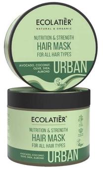 Matu maska Ecolatier Urban Nutrition & Strength, 380 ml