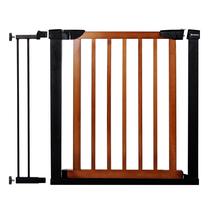 Saugumo varteliai Springos Safety Gate, 75 - 96 cm x 74 cm, ruda sp./juoda sp.