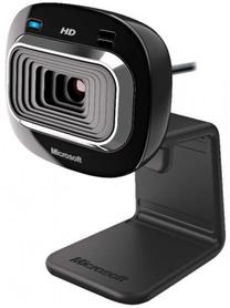 Web kamera Microsoft LifeCam HD-3000, melna krās., CMOS