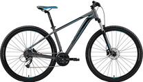 Dviratis kalnų Merida Big Nine 40-D, 29 ", 19" rėmas, mėlyna sp./pilka sp.