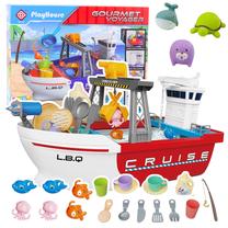 Корабль, c аксессуарами Lean Toys Gourmet Voyager, многоцветный