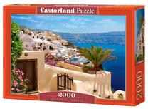Dėlionė Castorland Santorini 2000 el. C-200672-2, 92 cm x 68 cm, 2000 vnt., įvairių spalvų