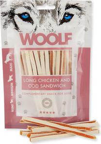 Gardums suņiem Brit Woolf Chicken Cod Sandwich Long, vistas gaļa, 0.1 kg