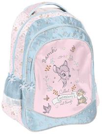 Mokyklinė kuprinė Paso DB22DD-181, rožinė sp./žydra sp., 41 cm x 30 cm x 20 cm