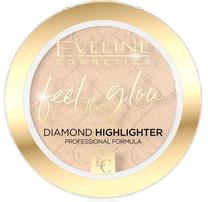 Izgaismotājs Eveline Feel The Glow, gaiši brūna krās., 01 sparkle, 4.2 g